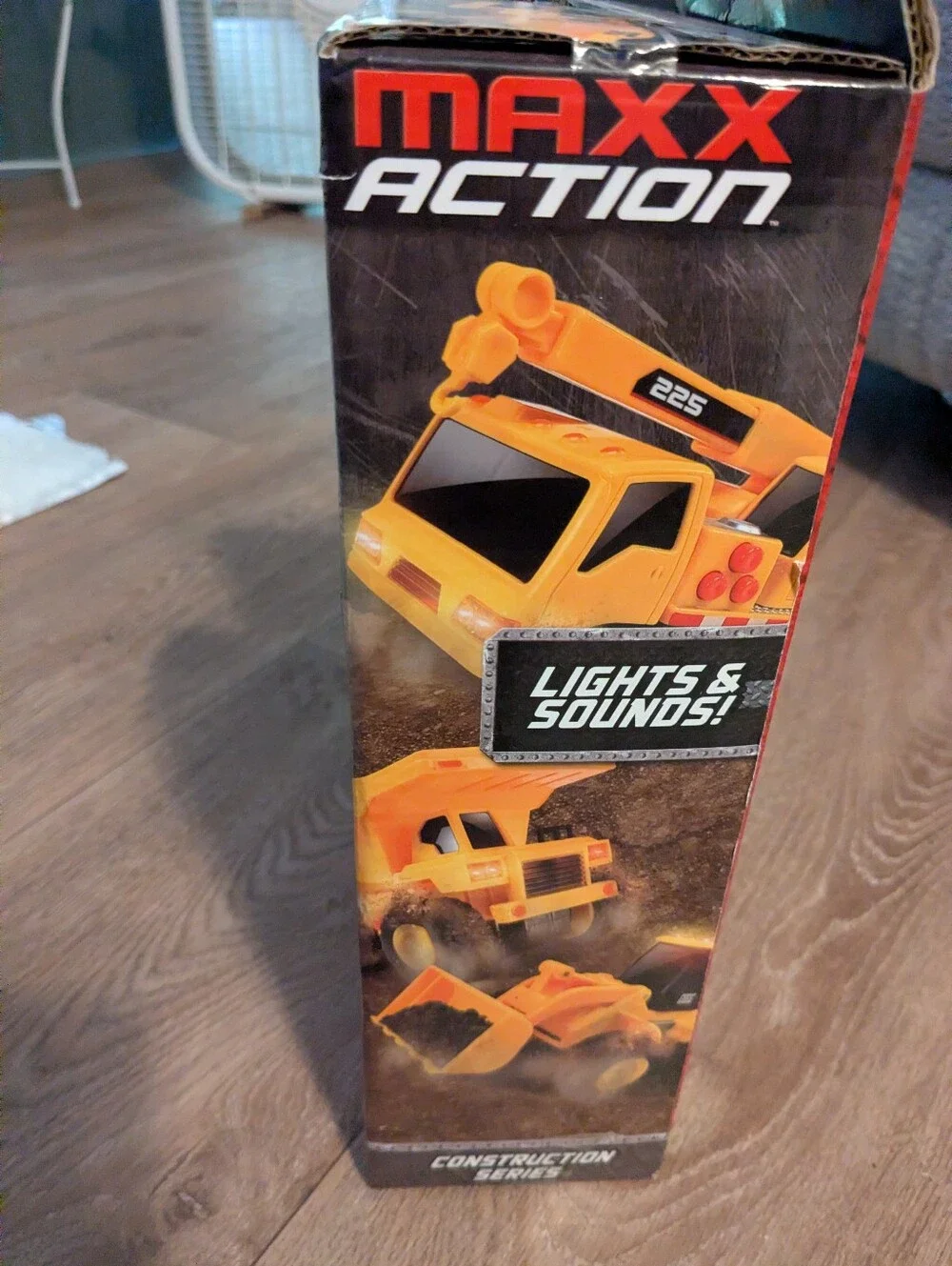 NWT MaxxAction Toy Construction Truck Set